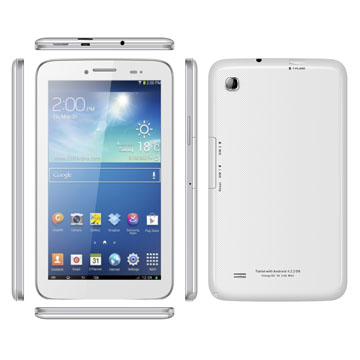 High Quality 7 inch MTK6572 Dual Core 3G Tablet With Android 4.2 GPS Bluetooth 3G