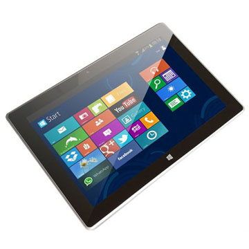 10.1 inch Inter Quad Core CPU IPS Capacitive Screen 2GB/32GB Dual OS Windows Android Tablet PC